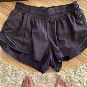 Black lululemon shorts 4 regular